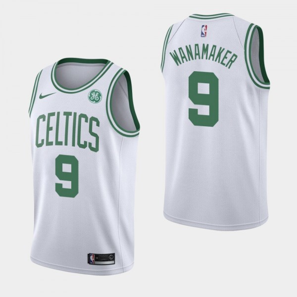 2019-20 Boston Celtics Brad Wanamaker Association Edition GE Patch Jersey