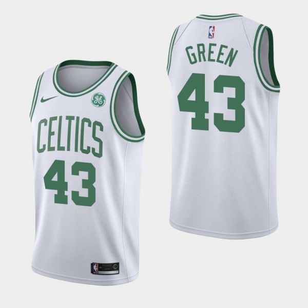 2019-20 Boston Celtics Javonte Green Association Edition GE Patch Jersey