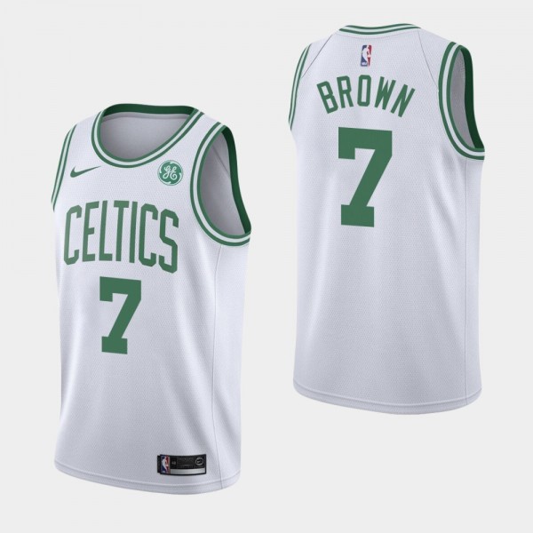 2019-20 Boston Celtics Jaylen Brown Association Edition GE Patch Jersey