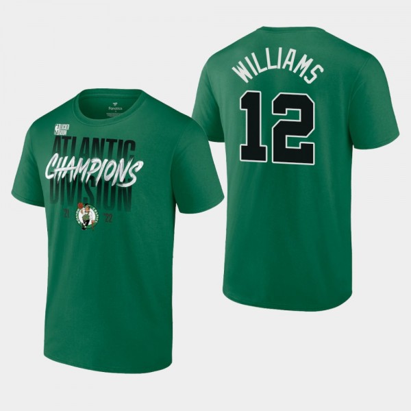 Celtics Grant Williams 2022 Atlantic Division Champions Locker Room T-shirt