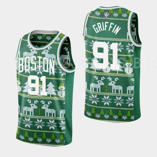 Boston Celtics #91 Blake Griffin 2022 Christmas Ni...
