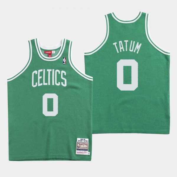 Men's Boston Celtics Jayson Tatum CLOT x M&N Knit Jersey