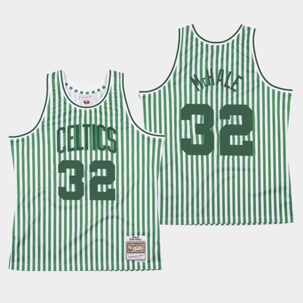 Boston Celtics Kevin McHale Striped Green Jersey