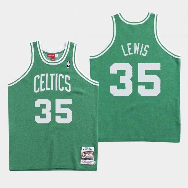 Men's Boston Celtics Reggie Lewis CLOT x M&N K...