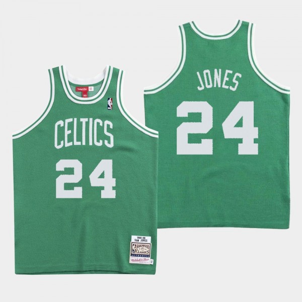 Men's Boston Celtics Sam Jones CLOT x M&N Knit Jersey