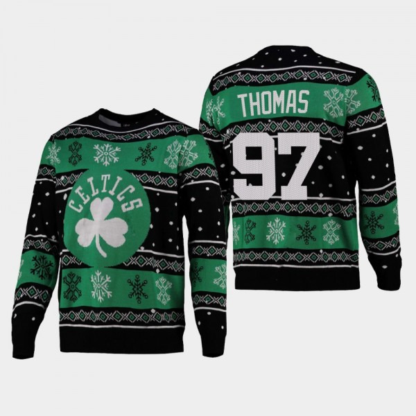 Celtics Brodric Thomas 2021 Christmas Snowflake Bl...