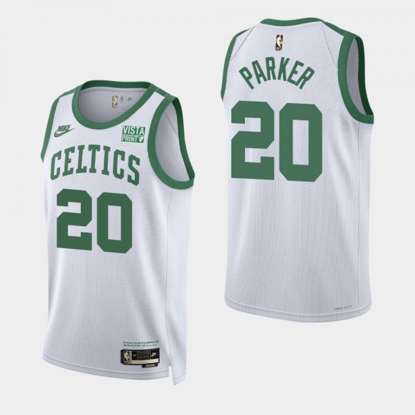 Jabari Parker Boston Celtics White Classic Edition Year Zero Jersey 75th Anniversary