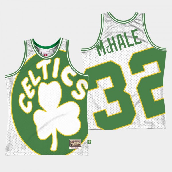 Celtics Kevin McHale Big Face 2.0 White Jersey