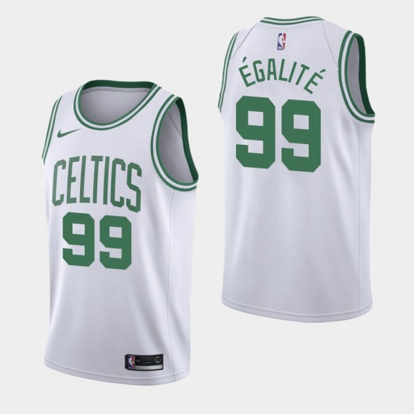 Tacko Fall Boston Celtics Social Justice Egalite White Jersey