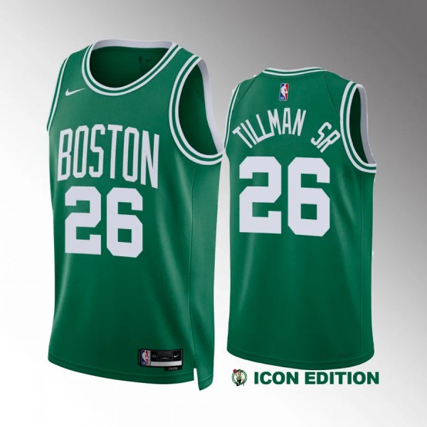Xavier Tillman Sr Boston Celtics Green Icon Editio...