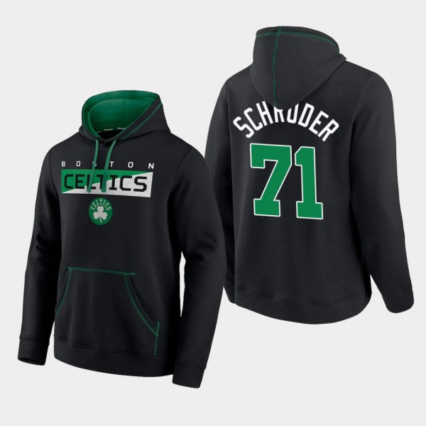 Dennis Schroder Boston Celtics Split Logo Hoodie B...