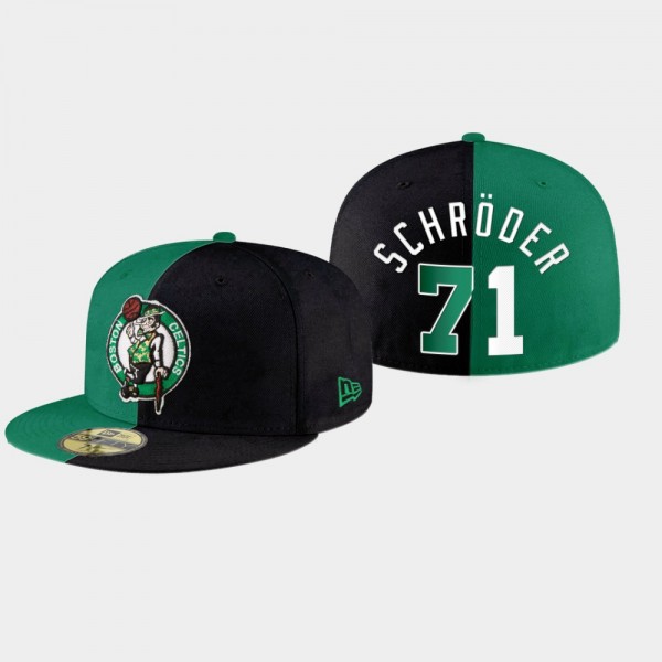Celtics Split Dennis Schroder Black Green 59FIFTY ...