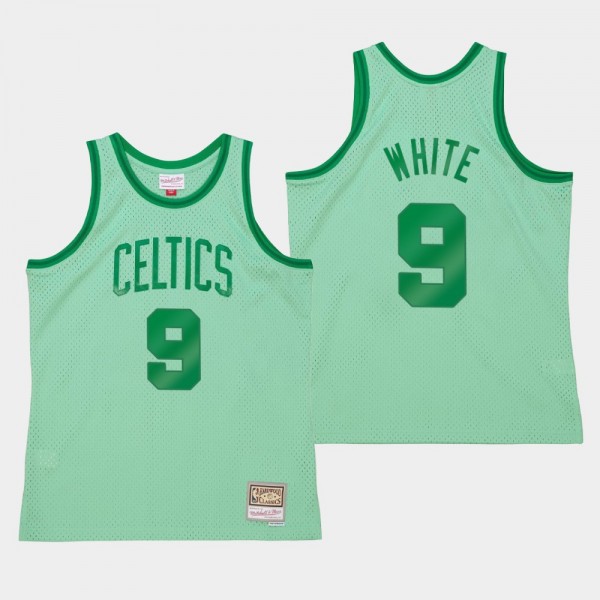 Boston Celtics Derrick White Space Knit HWC Limited Jersey Green