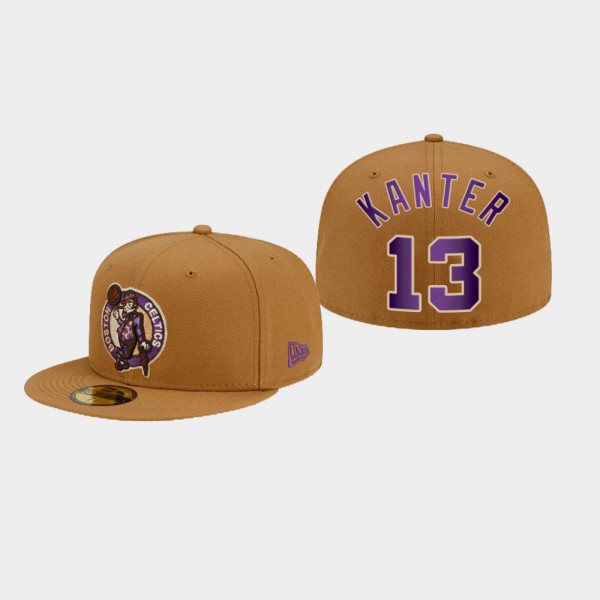 Celtics Sweet and Savory Enes Kanter brown 59FIFTY...