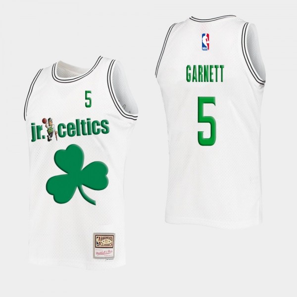 Celtics 2021 Outdated Classic Jersey Shamrock Whit...