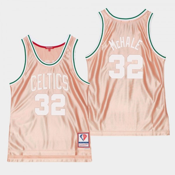 75th Anniversary Rose Gold Boston Celtics Kevin Mc...