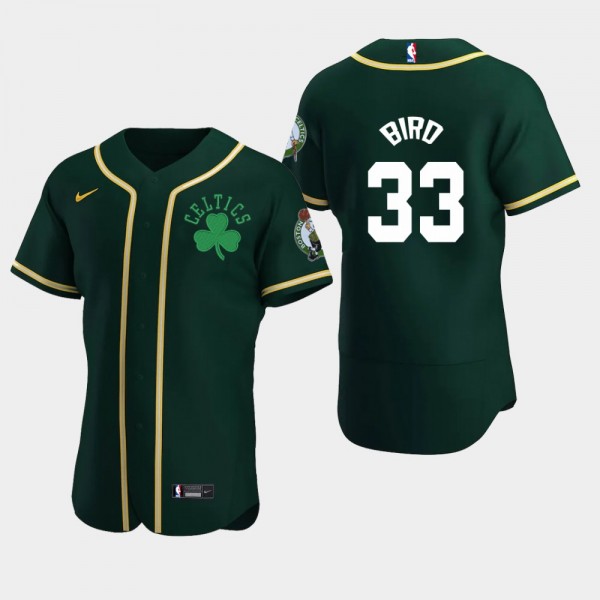 Larry Bird Boston Celtics 2021 Team Authentic T-Sh...