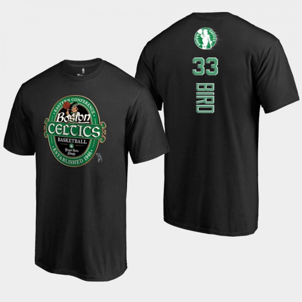 Larry Bird Boston Celtics 2021 Hometown Crafted T-...