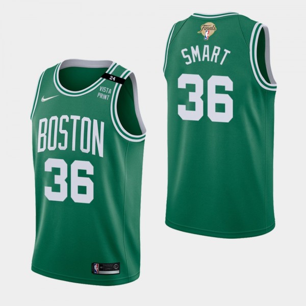 Boston Celtics Marcus Smart 2022 NBA Finals Green Jersey Icon