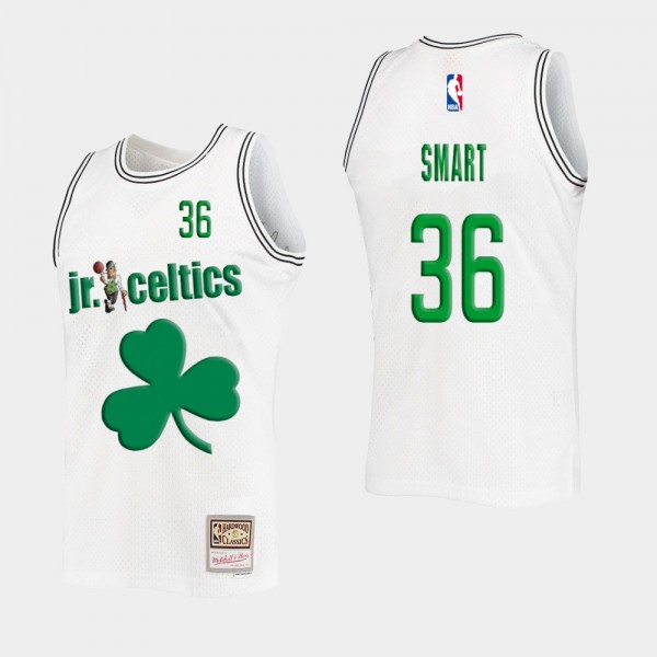 Celtics 2021 Outdated Classic Jersey Shamrock White