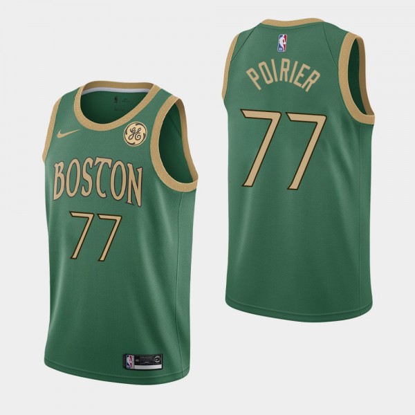 Men's 2019-20 Boston Celtics #77 Vincent Poirier C...
