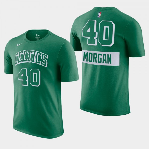 2021-22 Celtics Juwan Morgan City Edition Green T-...