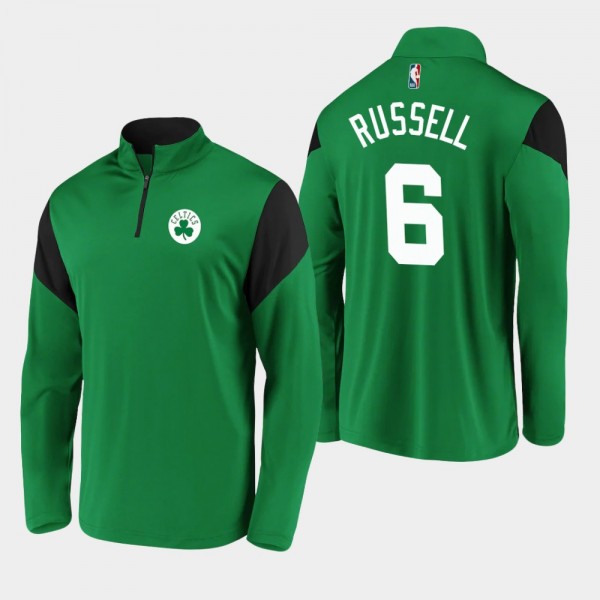 Boston Celtics Bill Russell Primary Logo Color Blo...