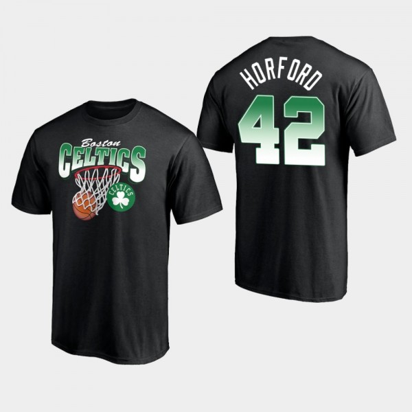 Men's Celtics #42 Al Horford Balanced Floor T-shir...