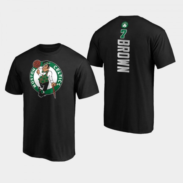 Boston Celtics #7 Jaylen Brown Primary Team Logo B...