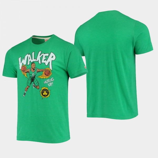Men's Celtics #8 Kemba Walker Comic Book T-Shirt