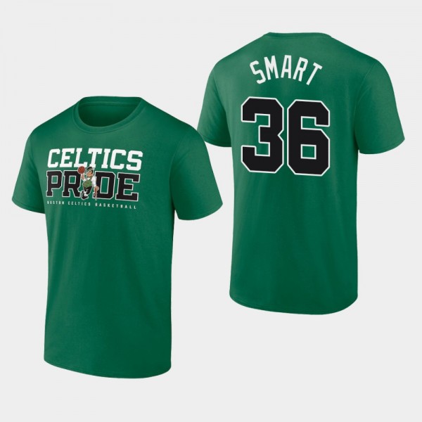 Marcus Smart Boston Celtics Celtic Pride Kelly Green T-shirt Hometown Collection