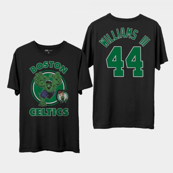 Boston Celtics #44 Robert Williams III Marvel Blac...