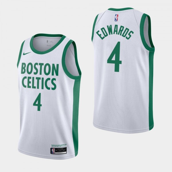 Boston Celtics Carsen Edwards 2020-21 City White J...