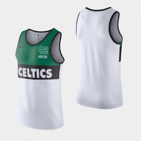 Men's Boston Celtics #42 Al Horford Wordmark Logo Tank Top