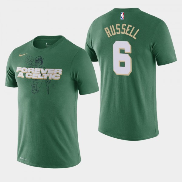 Men's Celtics #6 Bill Russell Dri-FIT Forever A Ce...