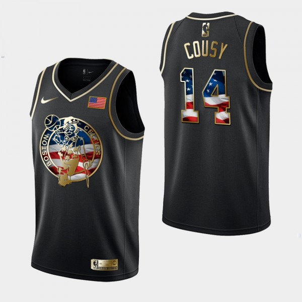 Celtics Bob Cousy Independence Day Golden Edition ...