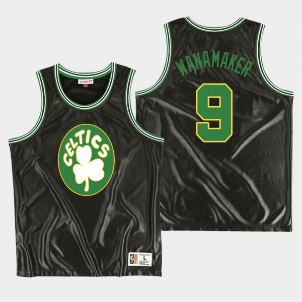 Celtics #9 Brad Wanamaker Dazzle HWC Black Jersey