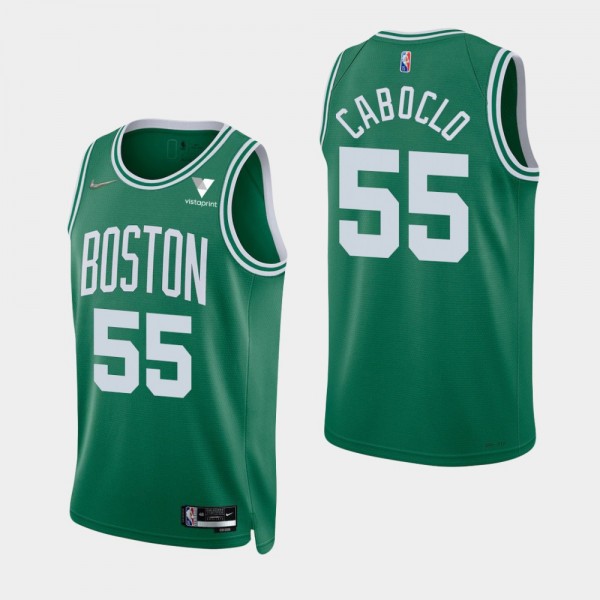 Boston Celtics 75th Icon Bruno Caboclo Jersey Kell...