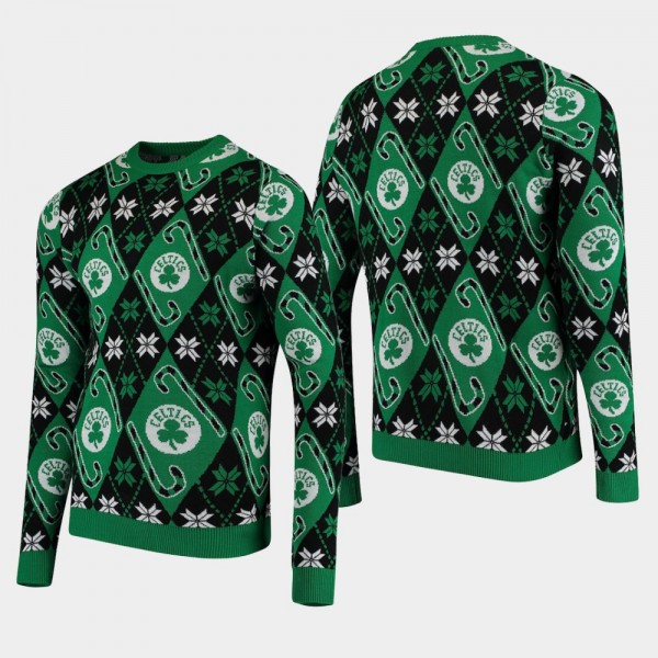 Men's Boston Celtics Christmas Ugly Sweater