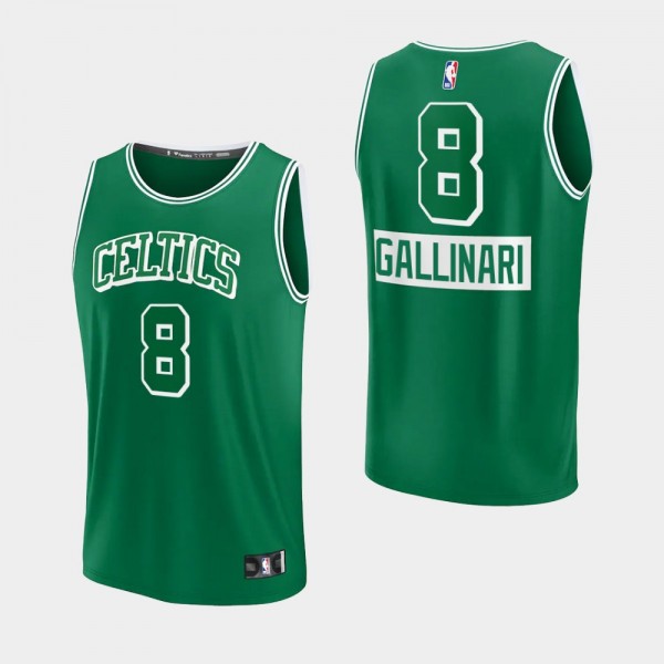 Boston Celtics Danilo Gallinari Replica City Jersey Green
