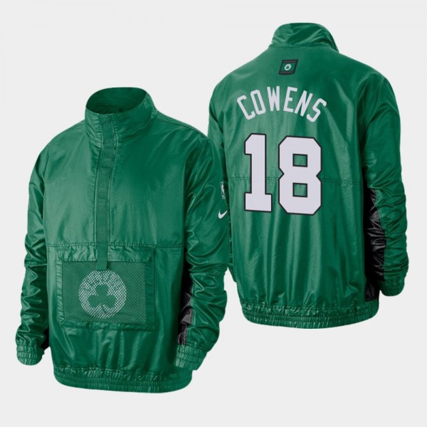 Men's Celtics #18 David Cowens Lightweight Courtside Jacket