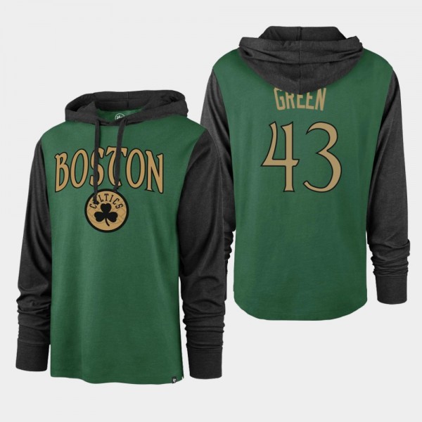 2019-20 Boston Celtics #43 Javonte Green City Edition Callback Hoodie Men's