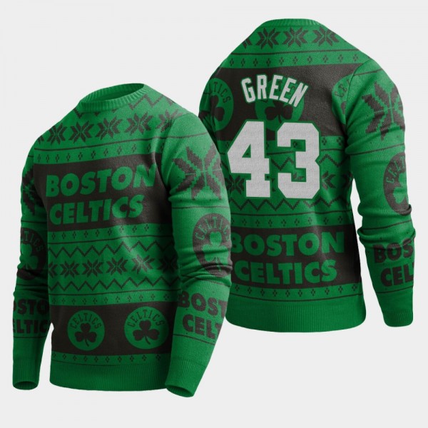 Boston Celtics Javonte Green Kelly Green 2019 Ugly...