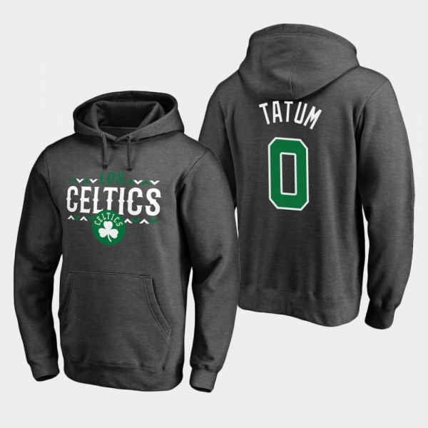 Fanatics Branded Men's Celtics #0 Jayson Tatum Noches Enebea Arriba Hoodie
