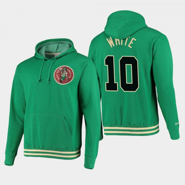 Celtics #10 Jo Jo White Bat Around Green Hoodie
