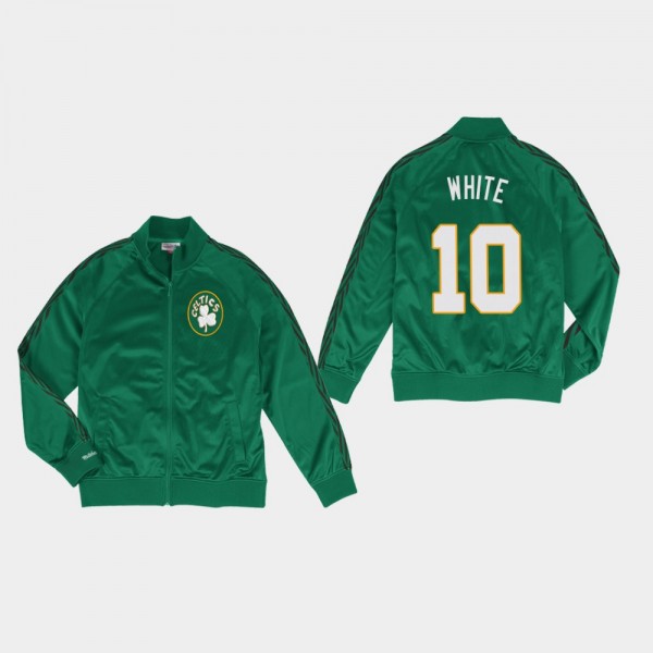 Men's Celtics #10 Jo Jo White Track Jacket