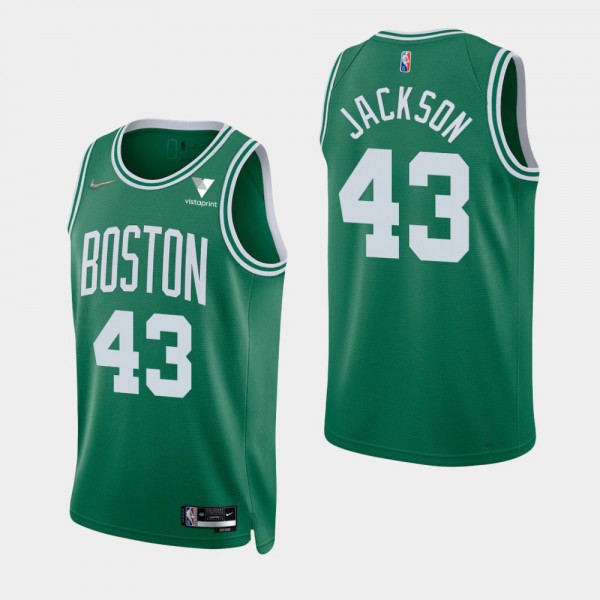 Justin Jackson Boston Celtics Kelly Green Icon Jer...
