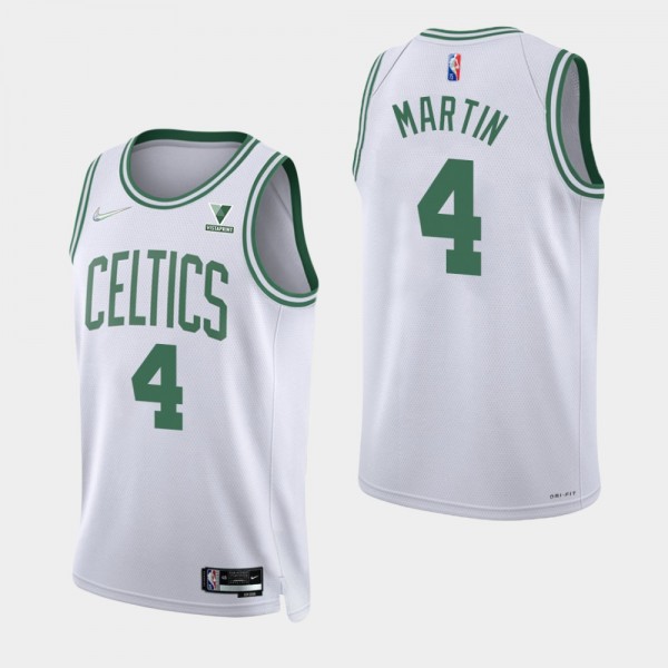 Kelan Martin Boston Celtics White Association Jers...