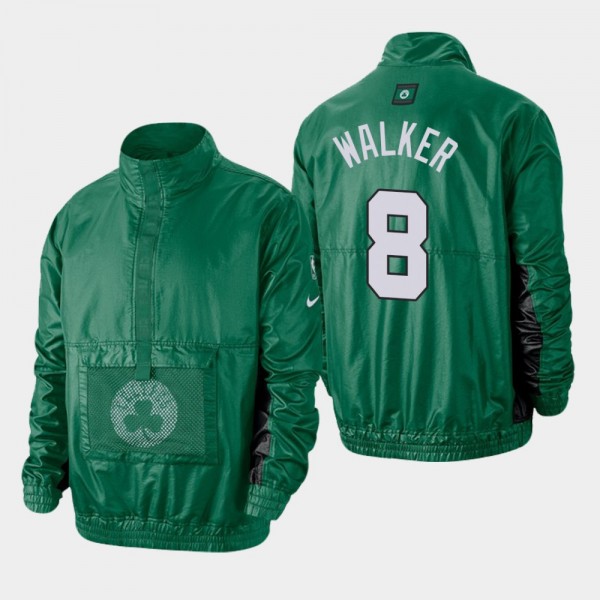 Men's Celtics #8 Kemba Walker Lightweight Courtside Jacket