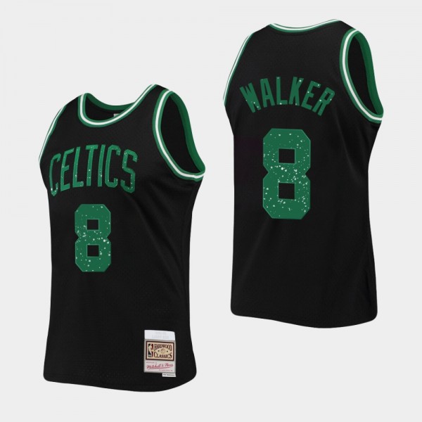 Men's Celtics #8 Kemba Walker Rings Collection Bla...